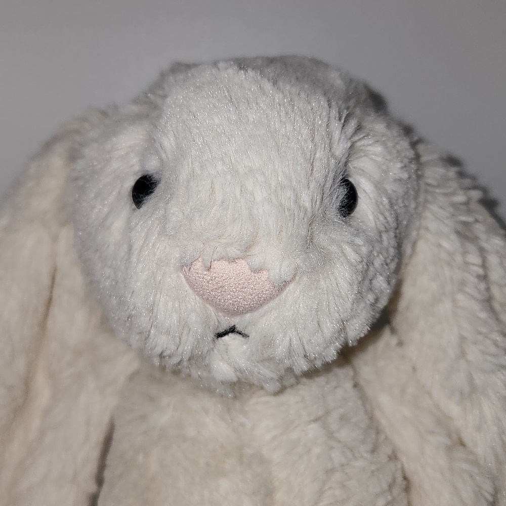 Jellycat Bashful Cream Bunny Plushy - Picture 2 of 13